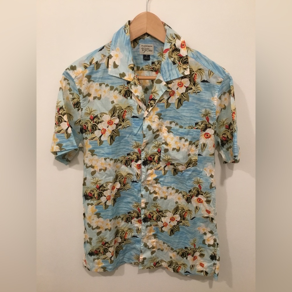 J. Crew Hawaiian Shirt (Small)